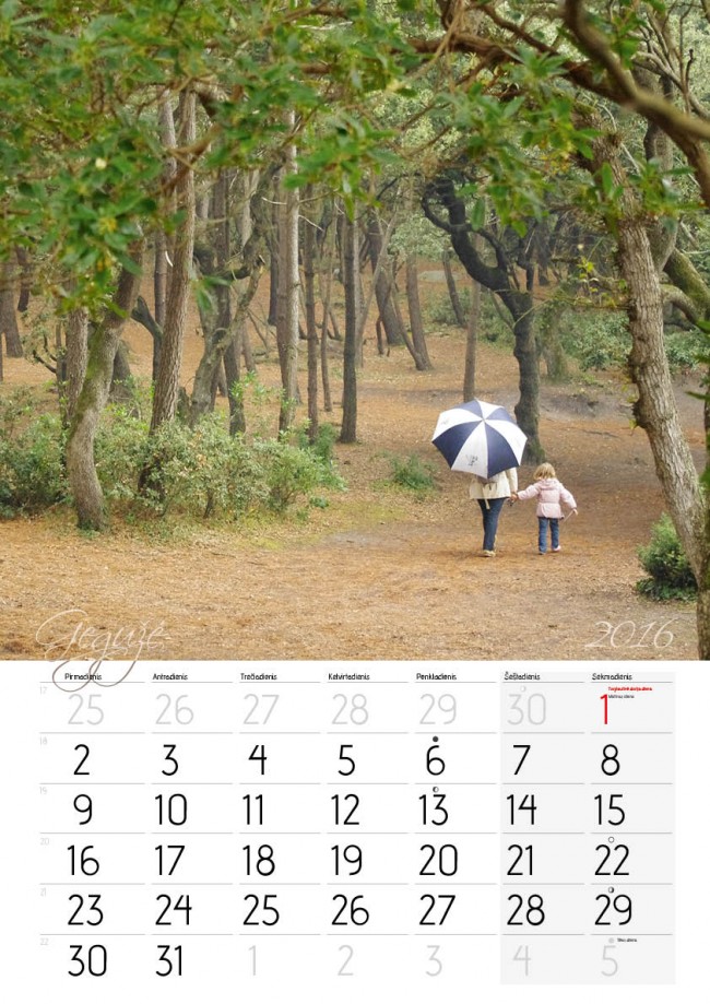 Foto kalendoriai